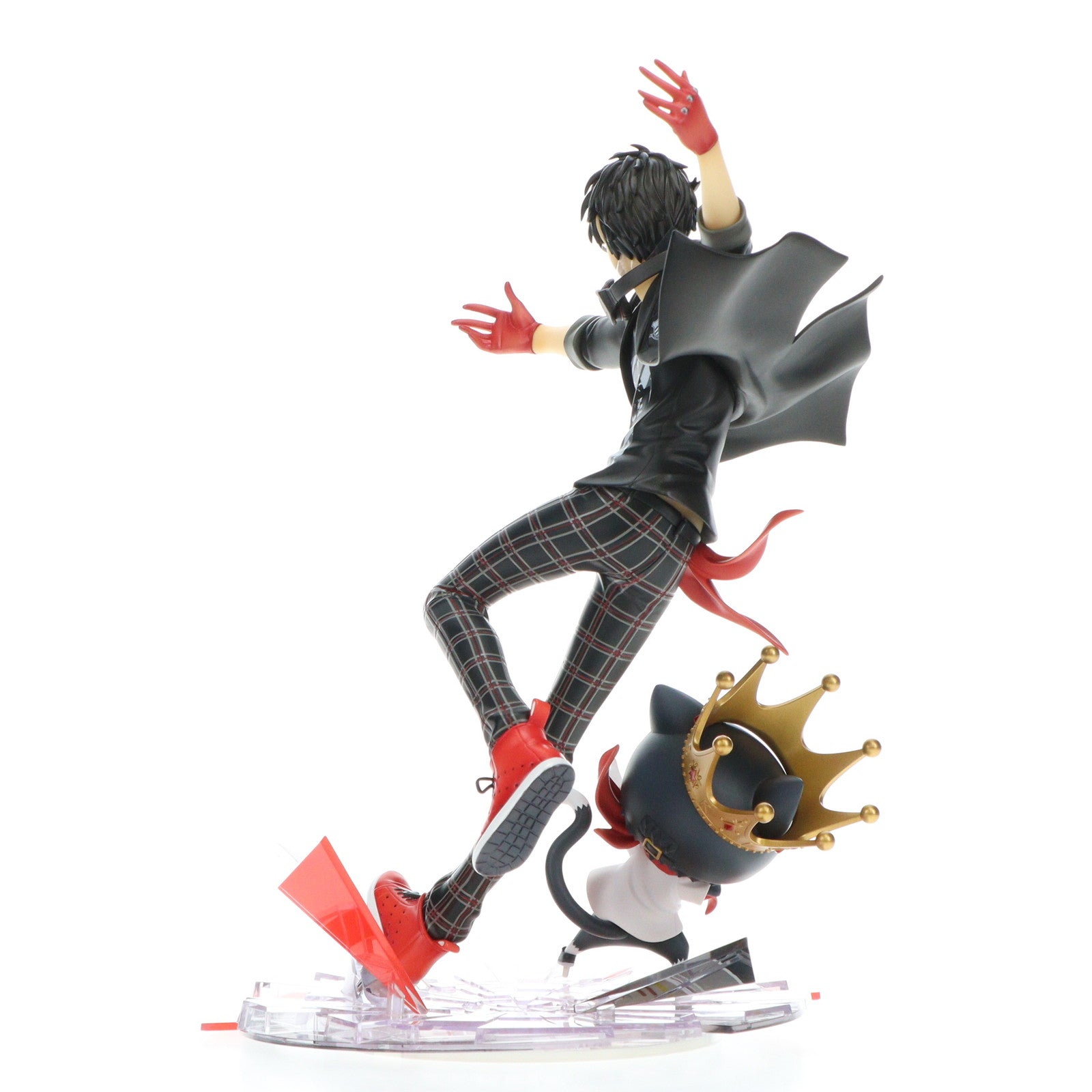 【中古即納】[FIG]ARTFX J 主人公&モルガナ ペルソナ5 ダンシング・スターナイト 1/8 完成品 フィギュア(PP787) コトブキヤ(20190525)