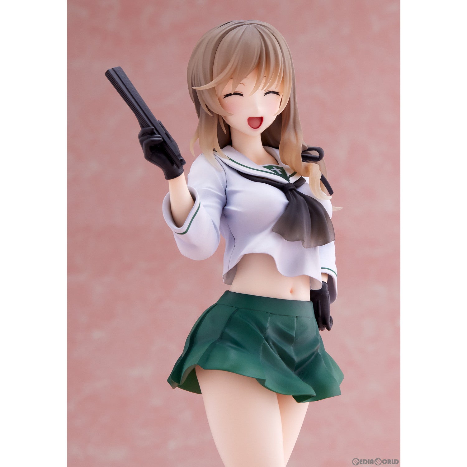 【中古即納】[FIG] ドリームテック 島田千代[大洗女子] (しまだちよ おおあらいじょし) ガールズ パンツァー 戦車道大作戦! 完成品 フィギュア(DT-193) ウェーブ(WAVE) (20240121)