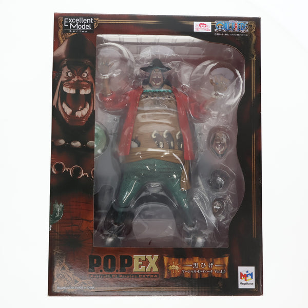 中古即納】[FIG]Portrait.Of.Pirates P.O.P NEO-EX 黒ひげ マーシャル・D・ティーチ Ver.1.5 ONE  PIECE(ワンピース) 完成品 フィギュア メガハウス