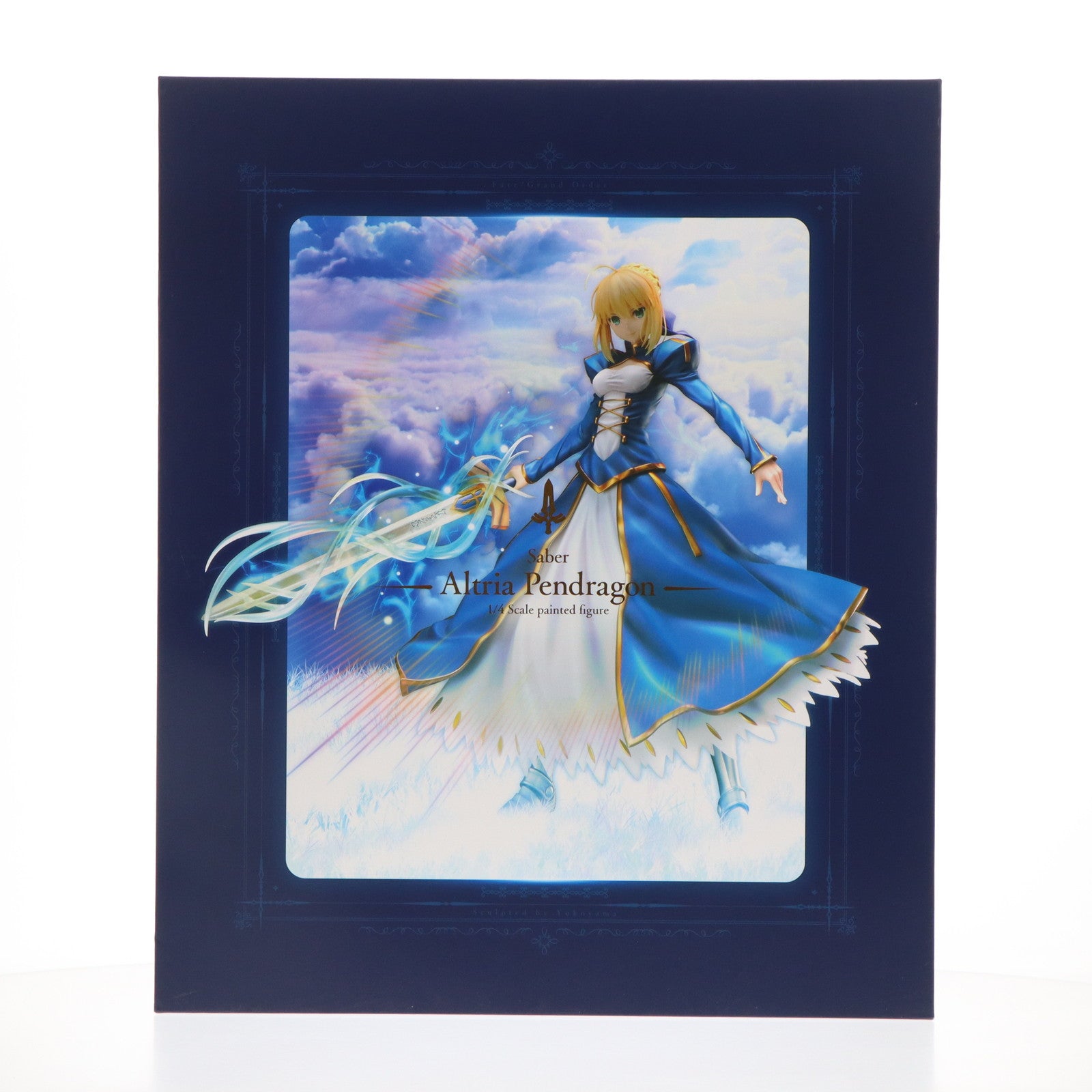 【中古即納】[FIG]セイバー/アルトリア・ペンドラゴン Fate/Grand Order(フェイト/グランドオーダー) 1/4 完成品 フィギュア 一部オンラインショップ限定 FREEing(フリーイング)(20190131)