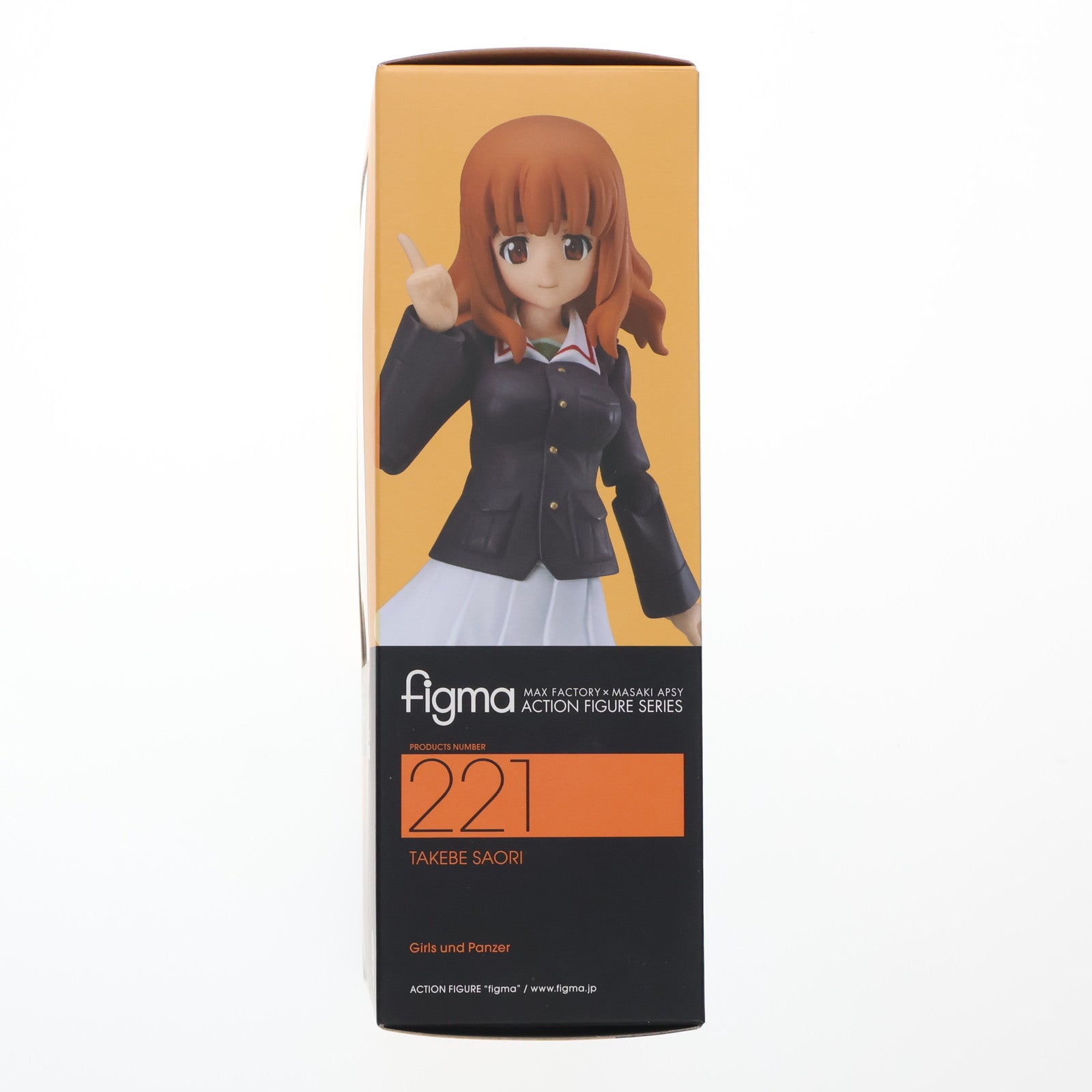 【中古即納】[FIG] figma(フィグマ) 221 武部沙織(たけべさおり) ガールズ パンツァー 完成品 可動フィギュア マックスファクトリー(20140810)