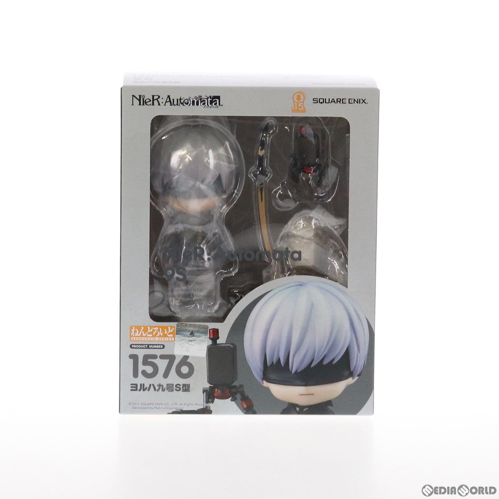 中古即納】[FIG]ねんどろいど 1576 9S(ヨルハ九号S型) NieR: Automata(ニーア オートマタ) 完成品 可動フィギュア  スクウェア・エニックス