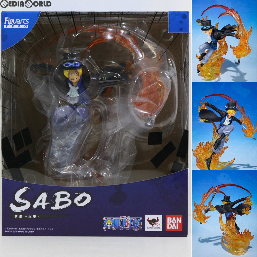 【中古即納】[FIG]フィギュアーツZERO サボ -火拳- ONE PIECE(ワンピース) 完成品 フィギュア バンダイ(20180421)