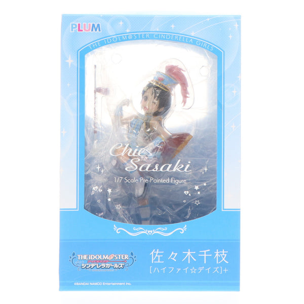 中古即納】[FIG]佐々木千枝[ハイファイ☆デイズ]+(ささきちえ) アイドルマスター シンデレラガールズ 1/7 完成品 フィギュア(PF079)  PLUM(プラム)