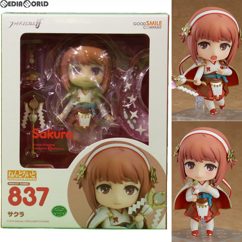 【中古即納】[FIG]ねんどろいど 837 サクラ ファイアーエムブレムif 完成品 可動フィギュア グッドスマイルカンパニー(20180519)