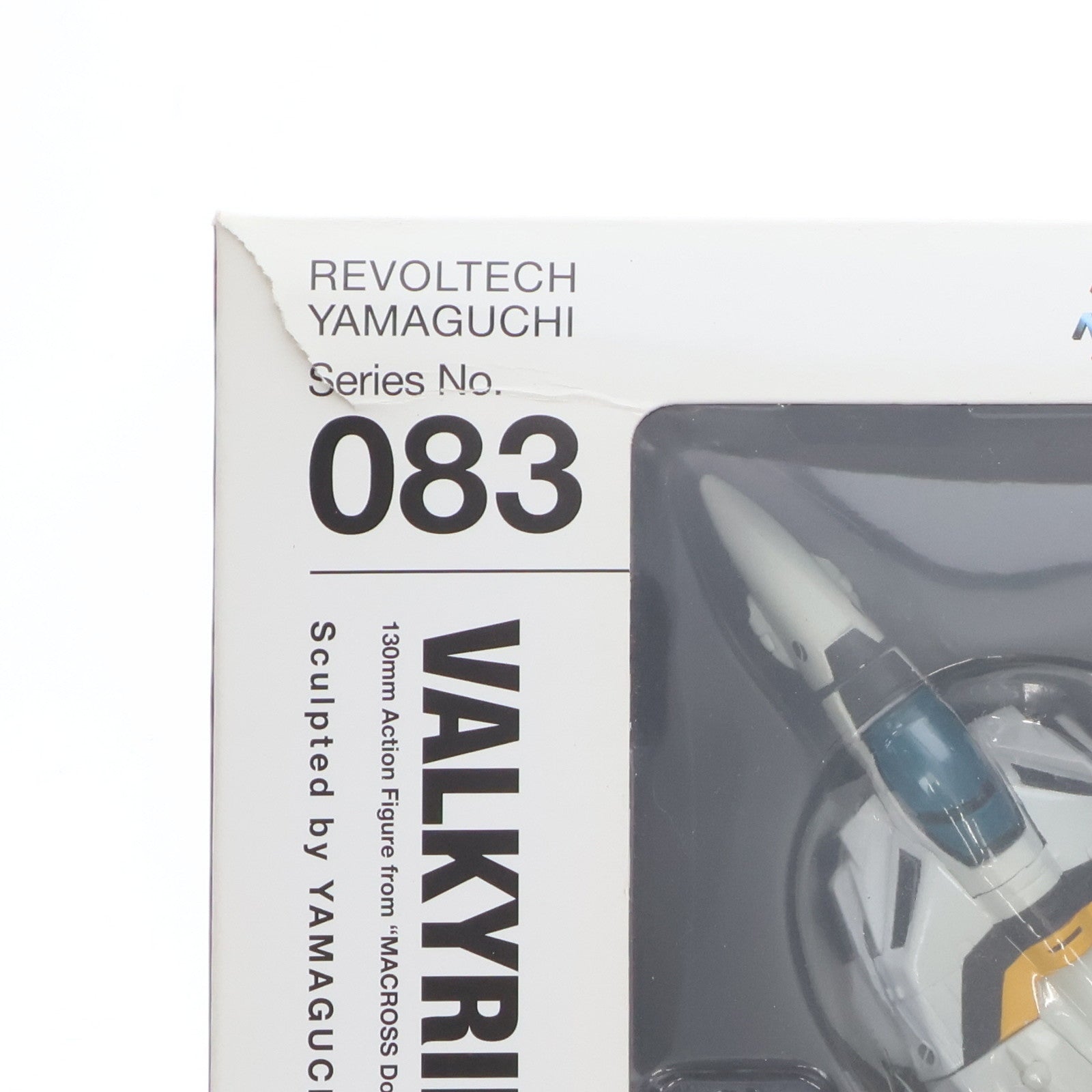 【中古即納】[FIG]リボルテックヤマグチ No.083 三段変形バルキリー VF-1S[ロイ・フォッカー機] 超時空要塞マクロス 愛・おぼえていますか 完成品 可動フィギュア 海洋堂(20100116)