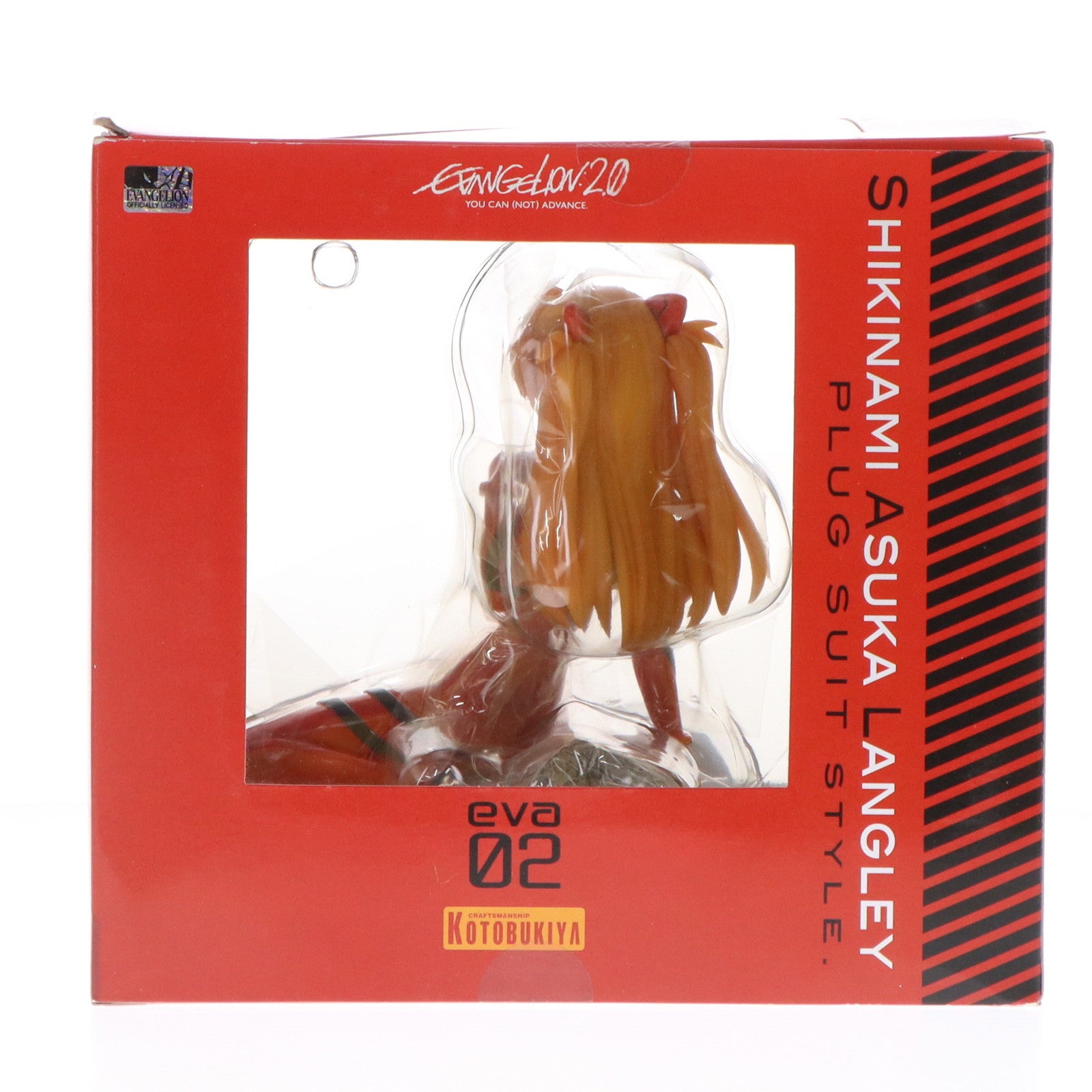 【中古即納】[FIG]式波・アスカ・ラングレー ～プラグスーツstyle.～ ヱヴァンゲリヲン新劇場版 1/7 完成品 フィギュア(PP410) コトブキヤ(20110913)