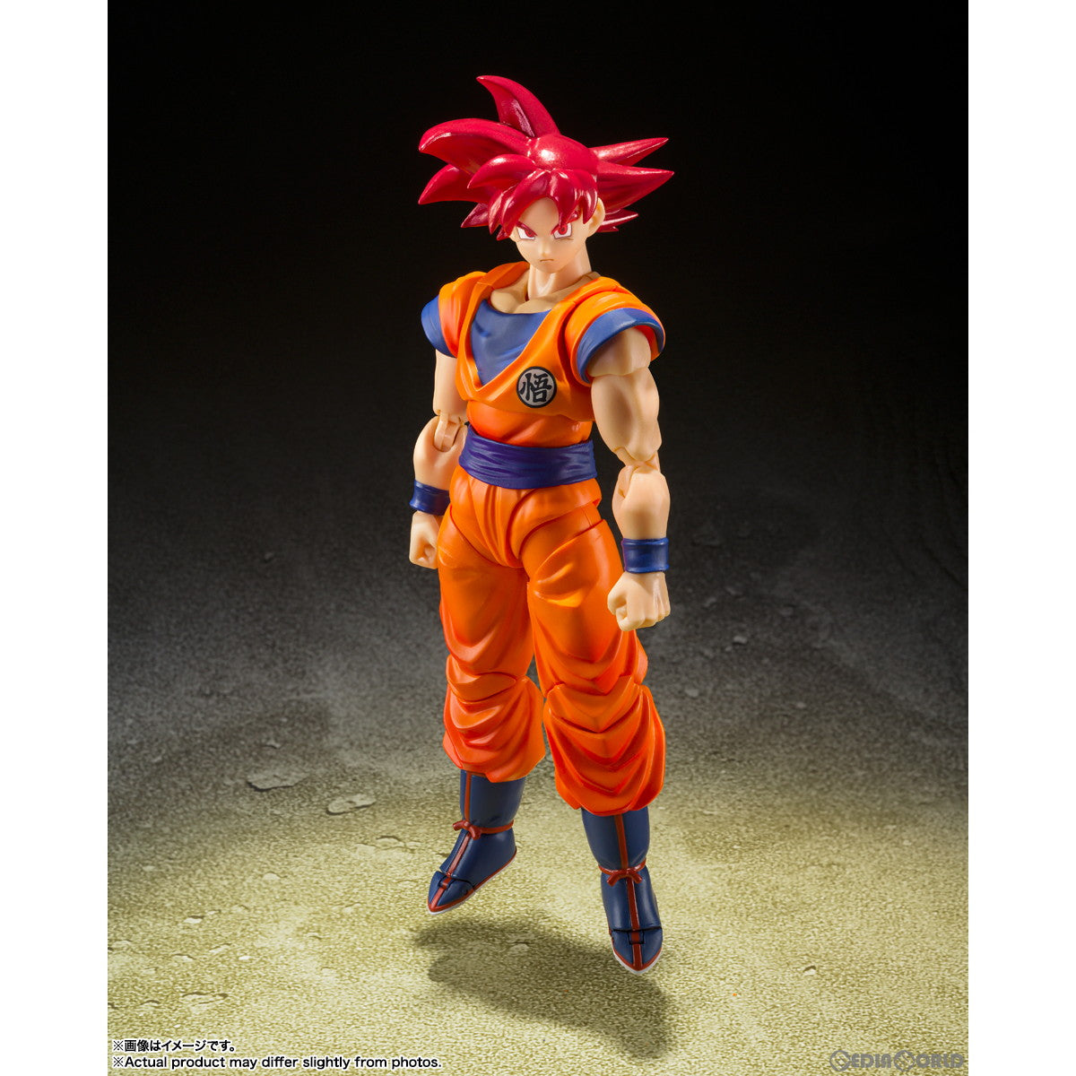 【中古即納】[FIG]S.H.Figuarts(フィギュアーツ) スーパーサイヤ人ゴッド孫悟空-正しき心がもたらすサイヤ人の神- ドラゴンボール超(スーパー) 完成品 可動フィギュア バンダイスピリッツ(20240518)