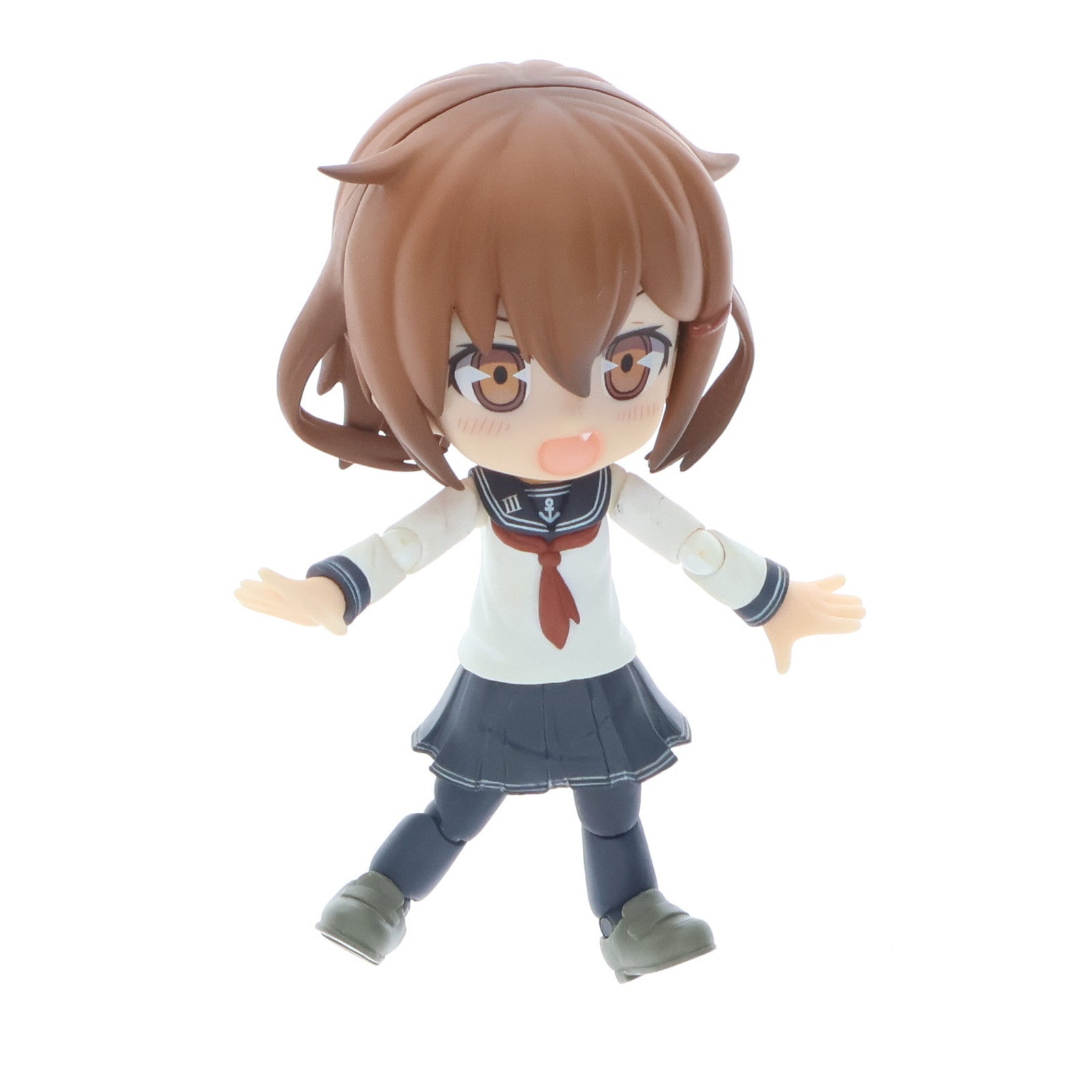 【中古即納】[FIG]キューポッシュ 雷(いかずち) 艦隊これくしょん -艦これ- 完成品 可動フィギュア(AD022) コトブキヤ(20170609)