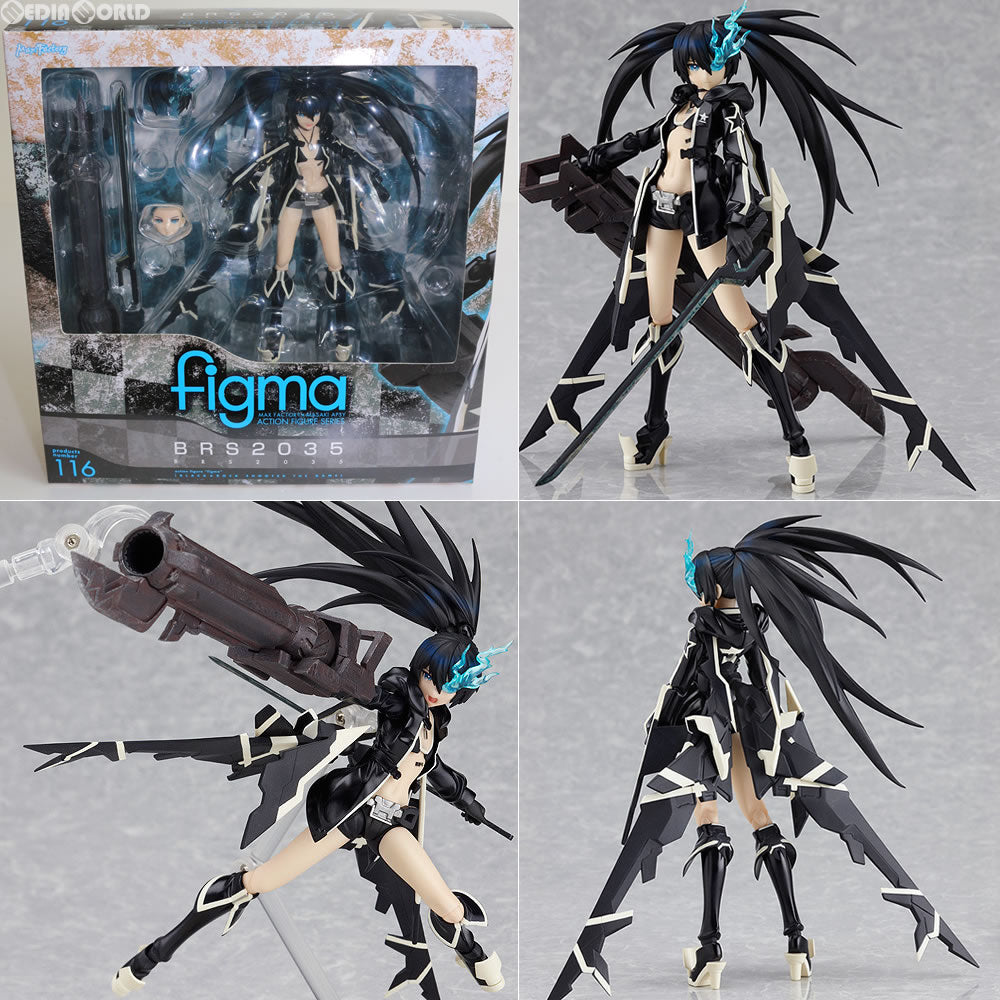 【中古即納】[FIG]figma(フィグマ) 116 BRS2035 ブラック★ロックシューター THE GAME 完成品 可動フィギュア マックスファクトリー(20111216)