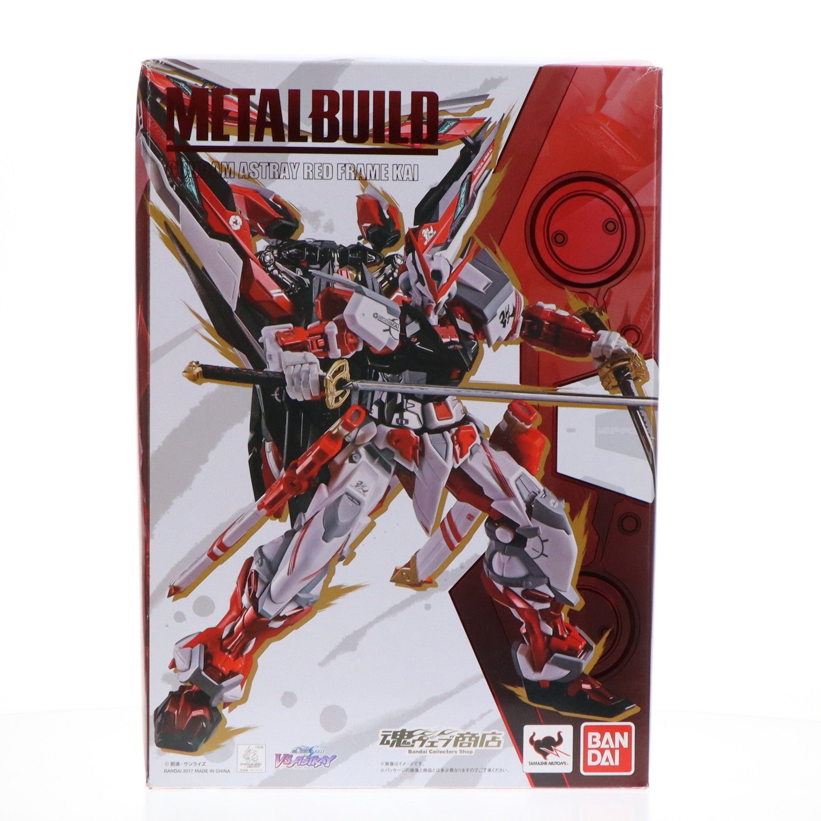 【中古即納】[FIG] 魂ウェブ商店限定 METAL BUILD ガンダムアストレイ レッドフレーム改 機動戦士ガンダムSEED VS ASTRAY 完成品 可動フィギュア バンダイ(20170930)