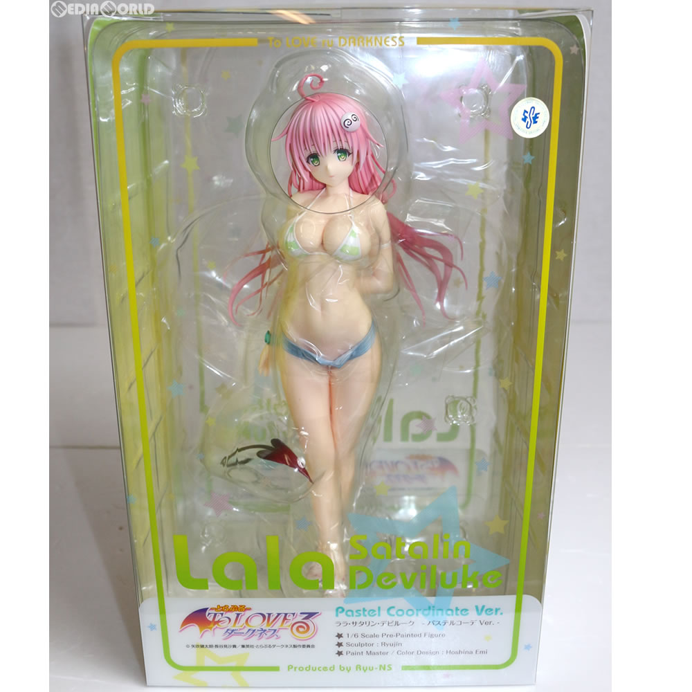 【中古即納】[FIG]あみあみ限定 ララ・サタリン・デビルーク - パステルコーデ Ver. - To LOVEる-とらぶる- ダークネス 1/6 完成品 フィギュア リューノス/アルター(20161231)