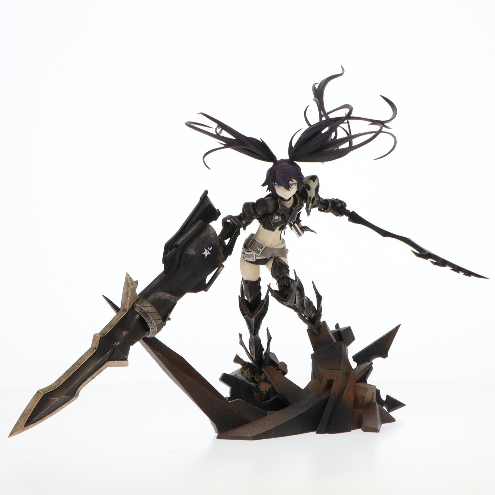 【中古即納】[FIG]インセイン・ブラック★ロックシューター TV ANIMATION BLACK ROCK SHOOTER 1/8 完成品 フィギュア グッドスマイルカンパニー(20130921)