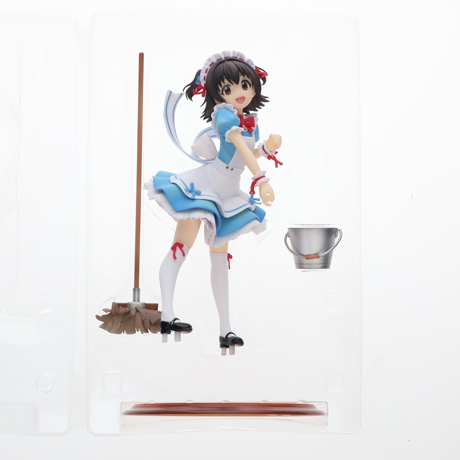 【中古即納】[FIG](再販)赤城みりあ(あかぎみりあ)[おりこうメイドさん] アイドルマスター シンデレラガールズ 1/7 完成品  フィギュア(PF249) PLUM(プラム)(20230630)