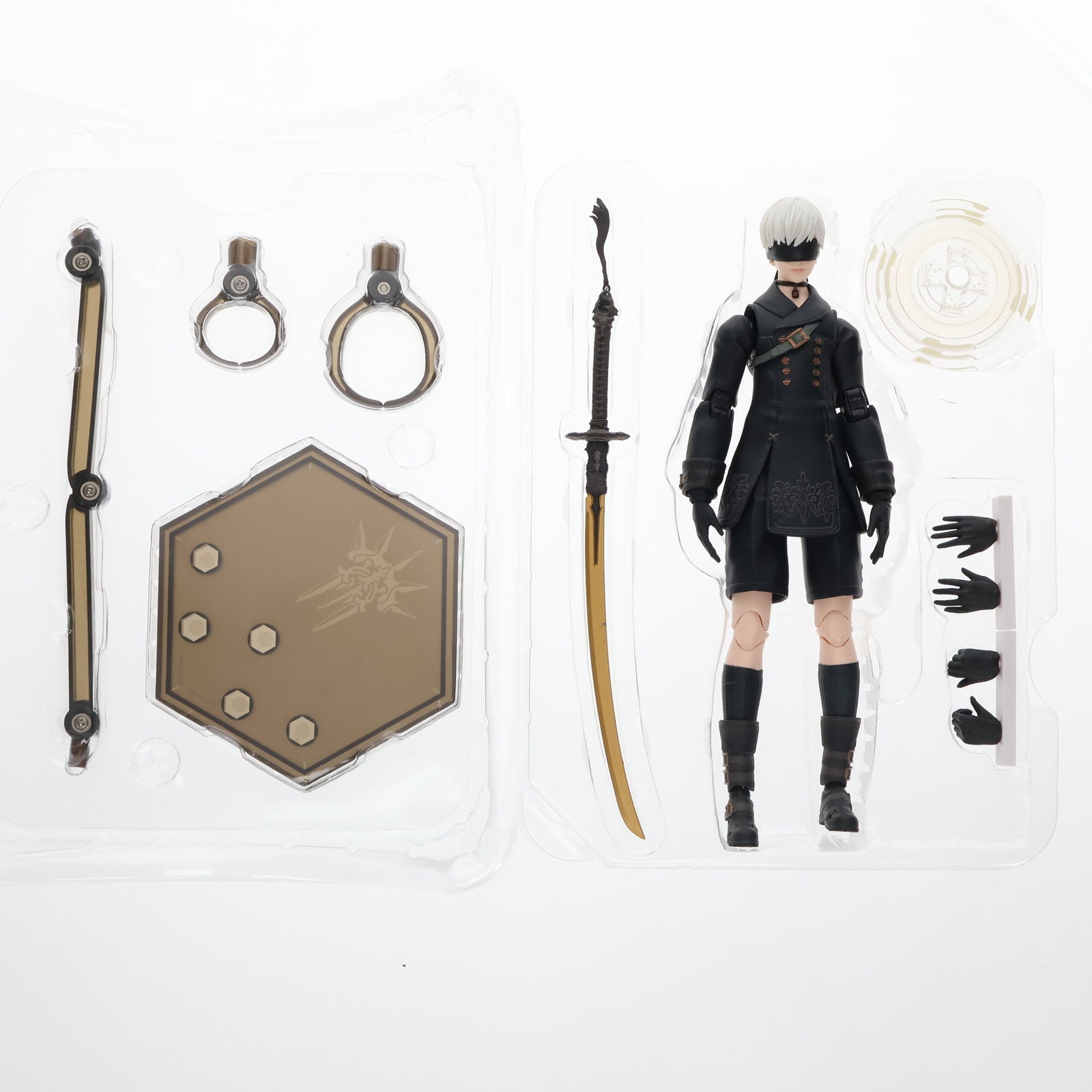 【中古即納】[FIG]PLAY ARTS改(プレイアーツ改) ヨルハ 九号 S型 NieR: Automata(ニーア オートマタ) 完成品  可動フィギュア スクウェア・エニックス(20210911)