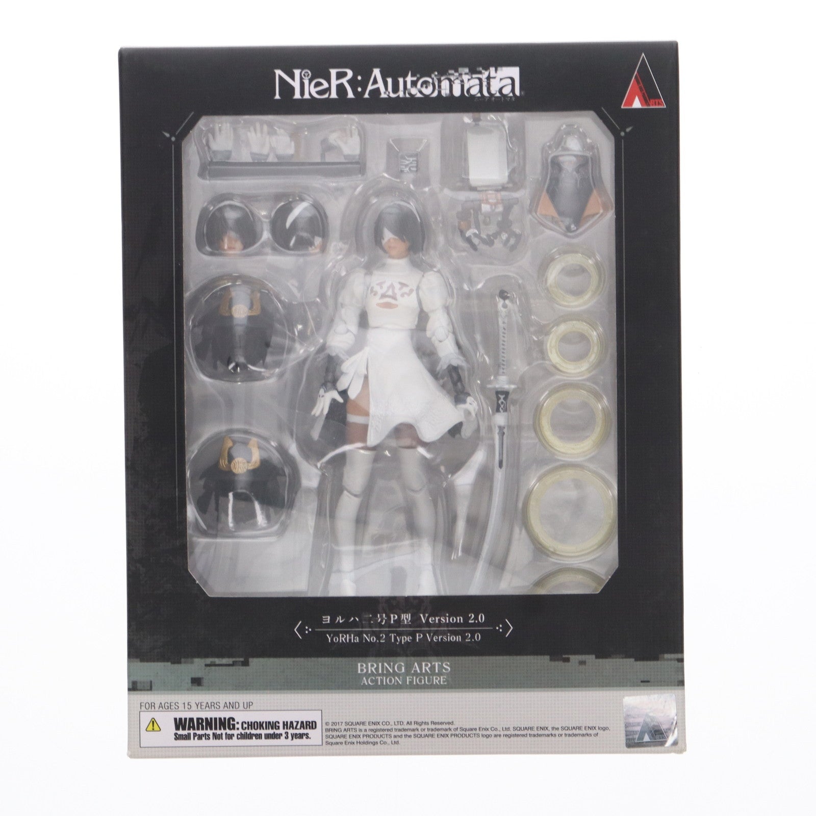 中古即納】[FIG]オフィシャルショップ限定 BRING ARTS(ブリングアーツ) ヨルハ 二号 P型 Version 2.0 NieR: Automata(ニーア オートマタ) 完成品 可動フィギュア スクウェア・エニックス