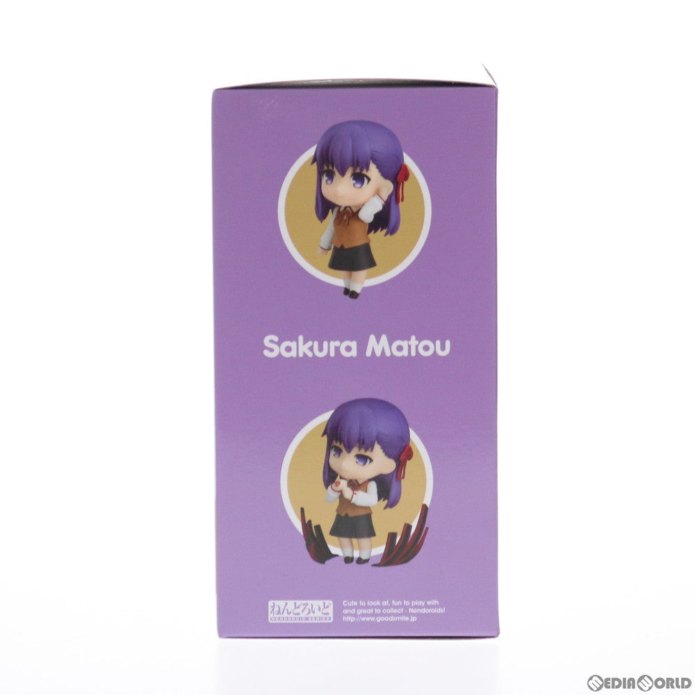 【中古即納】[FIG]GOODSMILE ONLINE SHOP限定 ねんどろいど 1252 間桐桜(まとうさくら) 劇場版 Fate/stay night[Heaven's Feel](フェイト/ステイナイト ヘブンズフィール) 完成品 可動フィギュア グッドスマイルカンパニー(20201231)