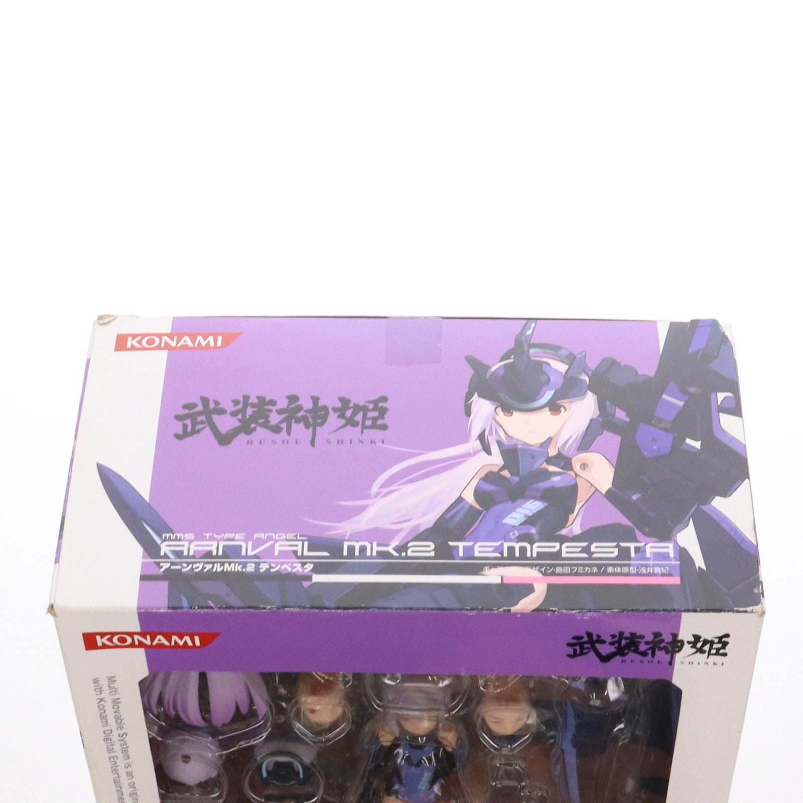 中古即納】[FIG]武装神姫(ぶそうしんき) 天使型MMS アーンヴァルMk.2 テンペスタ 完成品 可動フィギュア(CR199) コナミ デジタルエンタテインメント