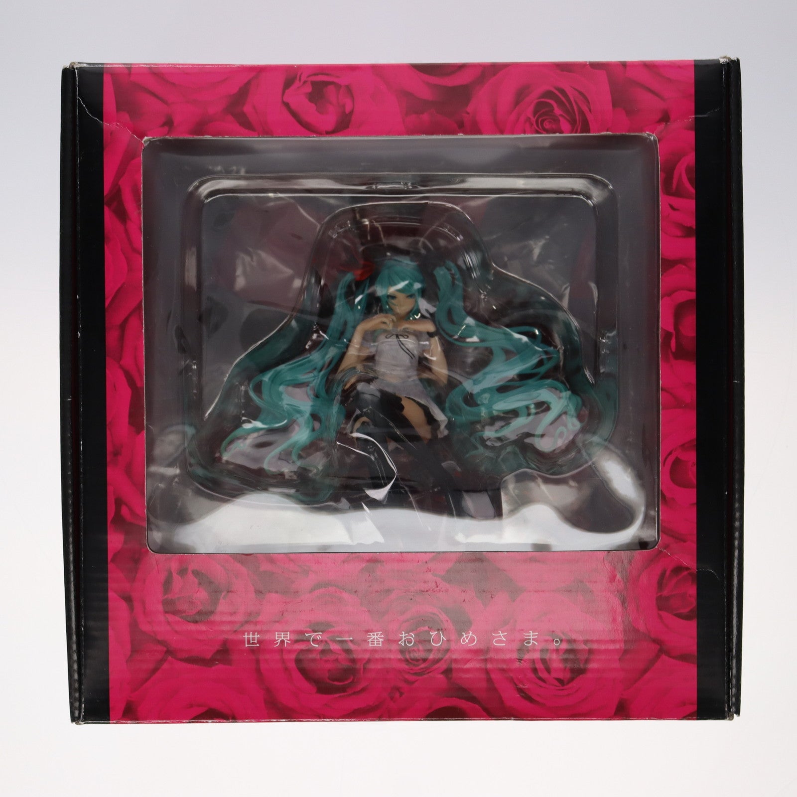 【中古即納】[FIG]supercell feat.初音ミク ワールドイズマイン[ブラウンフレーム] キャラクター・ボーカル・シリーズ01 初音ミク 1/8 完成品 フィギュア グッドスマイルカンパニー(20130217)