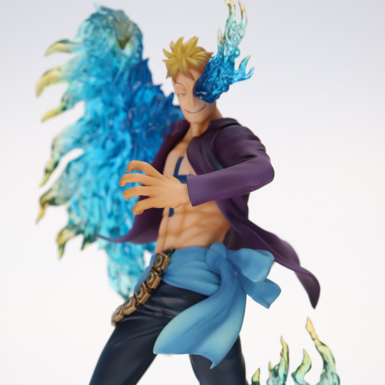 中古即納】[FIG](アンコール再販)Portrait.Of.Pirates P.O.P MAS 不死鳥マルコ ONE PIECE(ワンピース)  完成品 フィギュア メガハウス