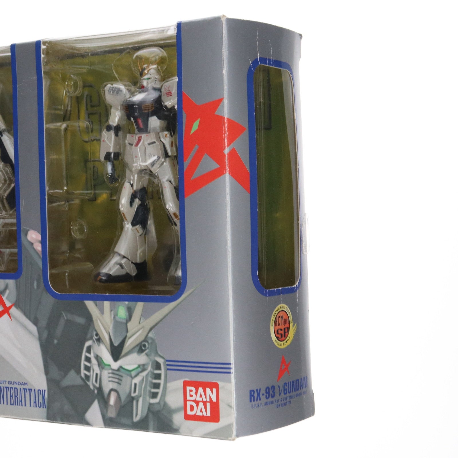 中古即納】[FIG]HCM-Pro SP-003 νガンダム(スペシャルペインテッド) 機動戦士ガンダム 逆襲のシャア 1/200 完成品  可動フィギュア バンダイ