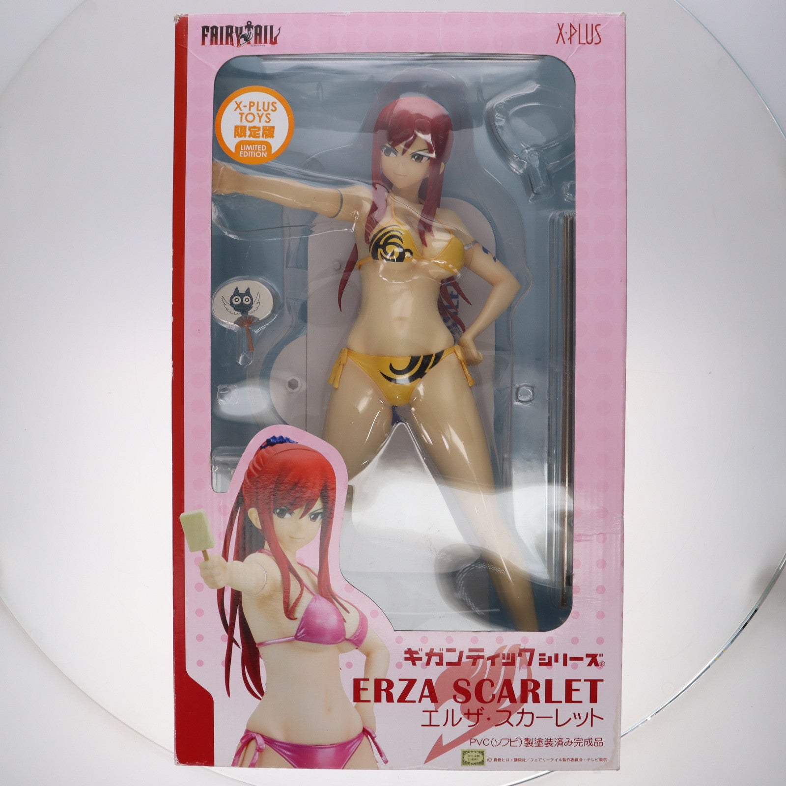 【中古即納】[FIG]エクスプラストイズ楽天限定 ギガンティックシリーズ エルザ・スカーレット(限定Ver.) FAIRY  TAIL(フェアリーテイル) 完成品 フィギュア エクスプラス(20151031)