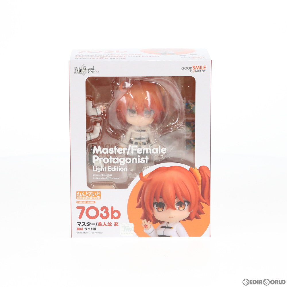 【中古即納】[FIG]ねんどろいど 703b マスター/主人公 女 復刻 ライト版 Fate/Grand Order(フェイト/グランドオーダー) 完成品 可動フィギュア グッドスマイルカンパニー(20200808)