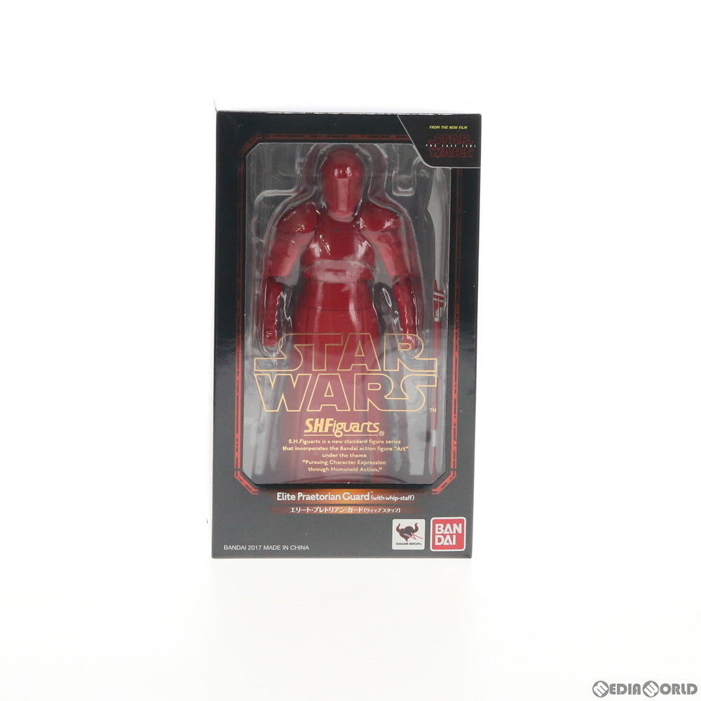 【中古即納】[FIG]S.H.Figuarts(フィギュアーツ) エリート・プレトリアン・ガード(ウィップスタッフ) STAR WARS(スター・ウォーズ) エピソード8/最後のジェダイ 完成品 可動フィギュア バンダイ(20171215)