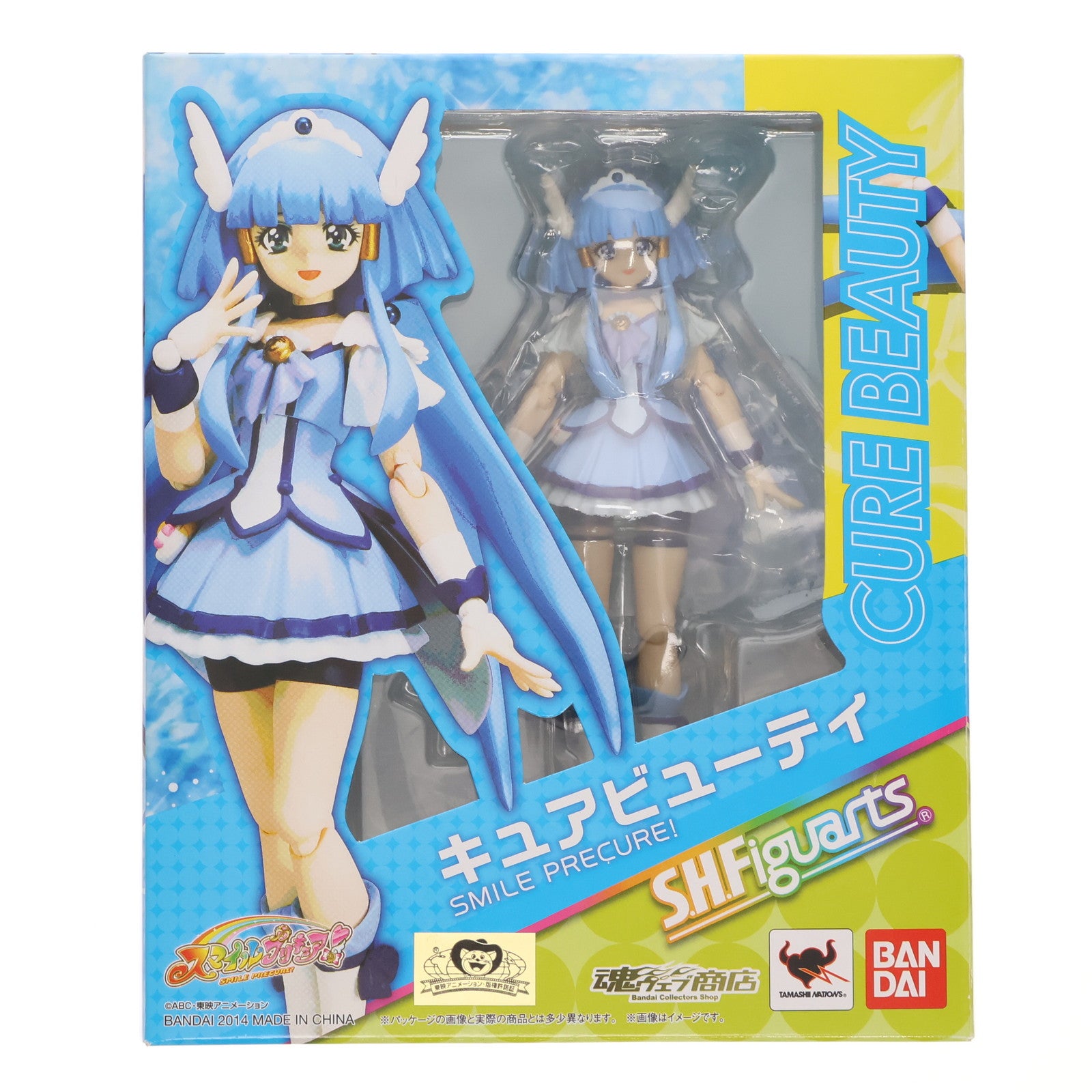 【中古即納】[FIG]魂ウェブ商店限定 S.H.Figuarts(フィギュアーツ) キュアビューティ スマイルプリキュア! 完成品 可動フィギュア バンダイ(20140124)