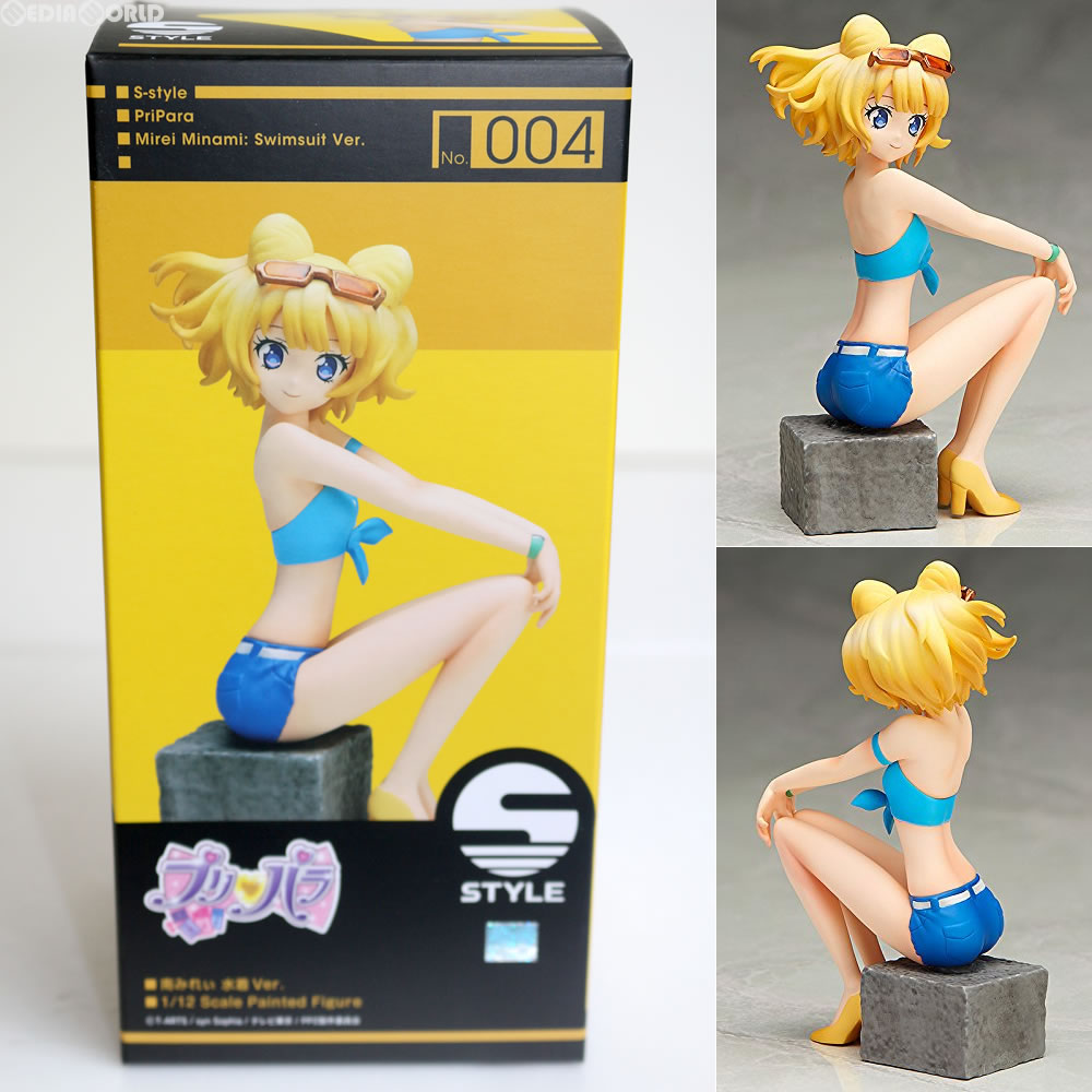 【中古即納】[FIG] S-style 南みれぃ(みなみみれぃ) 水着Ver. プリパラ 1/12 組立品 フィギュア FREEing(フリーイング) (20160923)