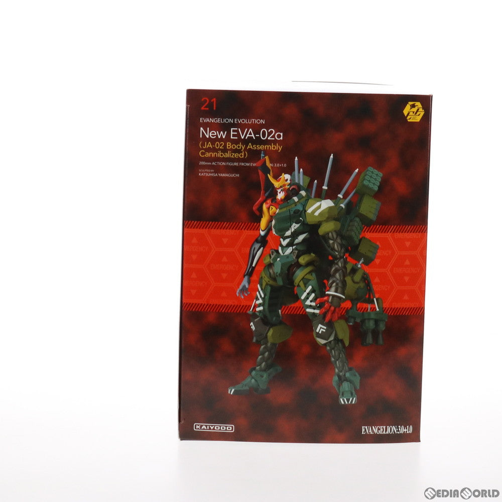 【中古即納】[FIG]リボルテック EVANGELION EVOLUTION エヴァンゲリオン 新2号機α シン・エヴァンゲリオン劇場版 完成品 可動フィギュア(EV-021) 海洋堂(20210131)