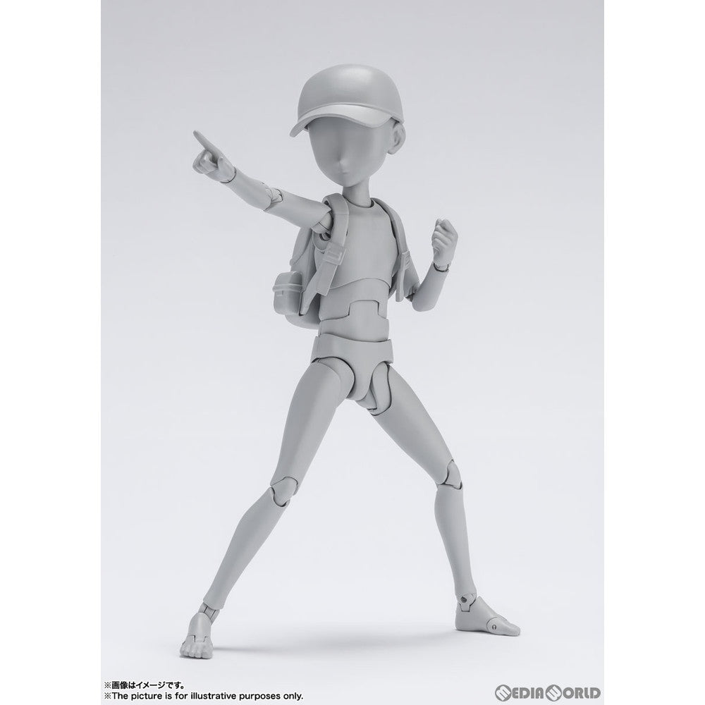 【中古即納】[FIG]S.H.Figuarts(フィギュアーツ) ボディくん -杉森建- Edition DX SET(Gray Color Ver.) 完成品 可動フィギュア バンダイスピリッツ(20230224)