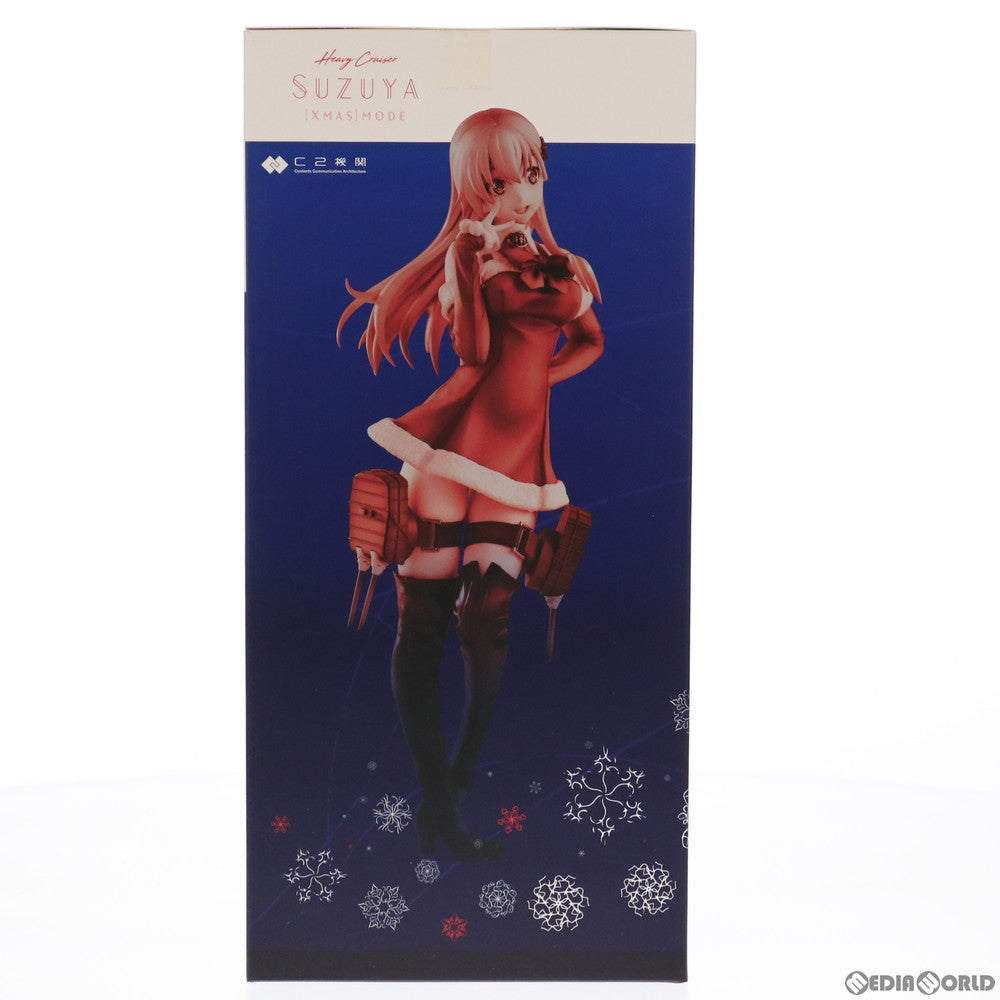 【中古即納】[FIG]鈴谷【Xmas】mode 通常版 艦隊これくしょん -艦これ- 1/7 完成品 フィギュア  ホビージャパン誌上通販&オンラインショップ限定 ホビージャパン/AMAKUNI(アマクニ)(20201031)