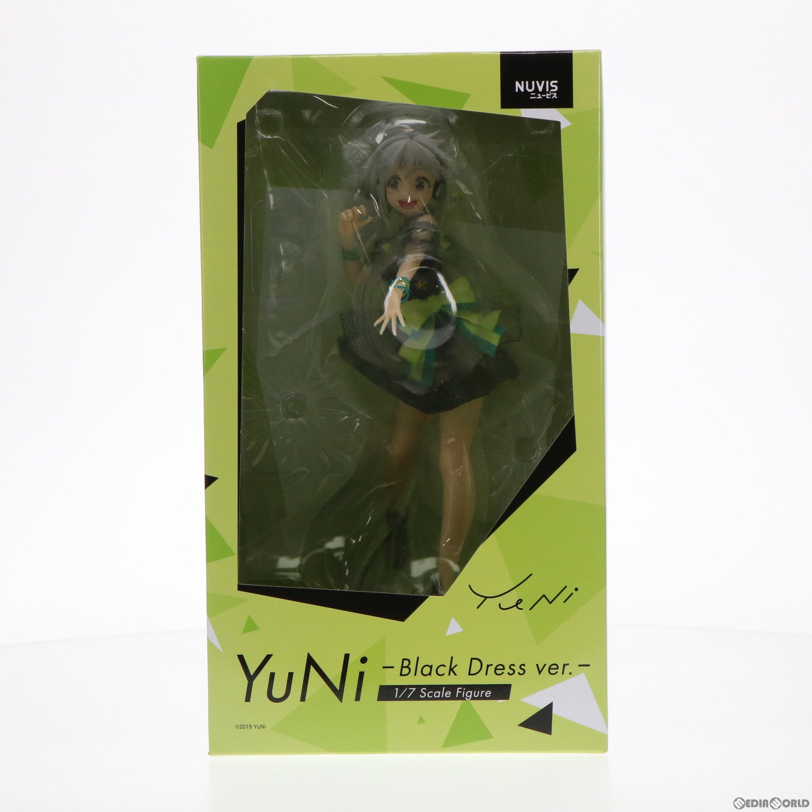 中古即納】[FIG]あみあみ限定 YuNi -Black Dress ver.- バーチャルYouTuber 1/7 完成品 フィギュア  NUVIS(ニュービス)