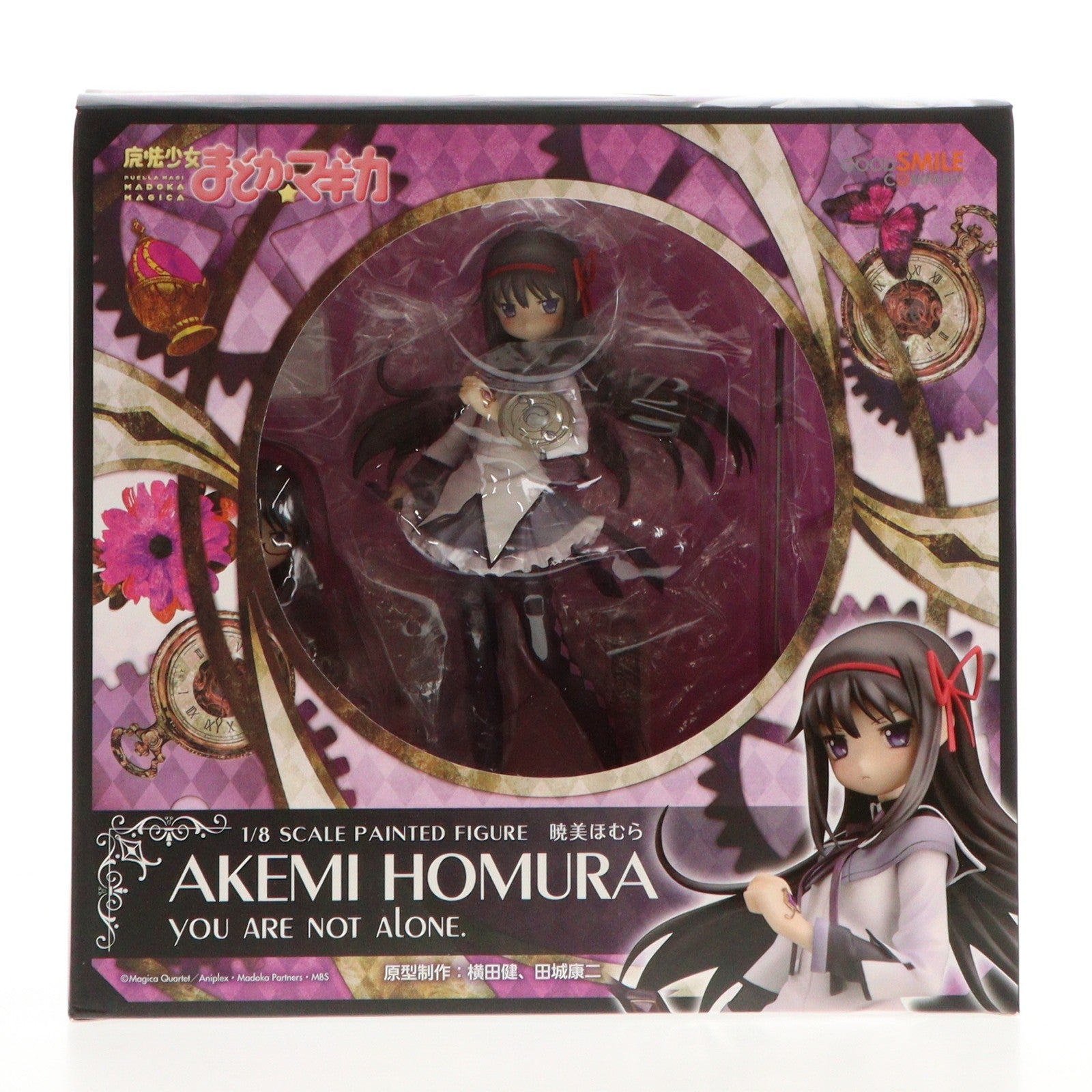 【中古即納】[FIG]暁美ほむら(あけみほむら) you are not alone. 魔法少女まどか☆マギカ 1/8 完成品 フィギュア ワンフェス2013冬&GOODSMILE ONLINE SHOP限定 グッドスマイルカンパニー(20130210)