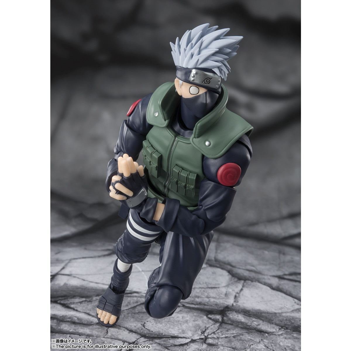 【中古即納】[FIG]S.H.Figuarts(フィギュアーツ) はたけカカシ -勇名轟く写輪眼の英雄- NARUTO-ナルト- 疾風伝 完成品 可動フィギュア バンダイスピリッツ(20221224)