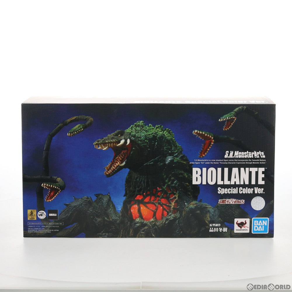 中古即納】[FIG]魂ウェブ商店限定 S.H.MonsterArts(モンスターアーツ) ビオランテ Special Color Ver. ゴジラ  vs ビオランテ 完成品 可動フィギュア バンダイスピリッツ