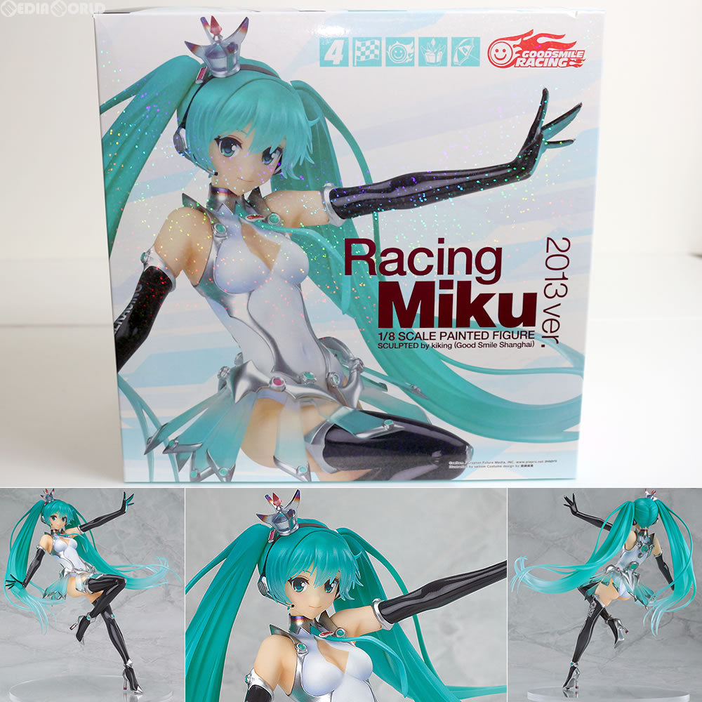 中古即納】[FIG]レーシングミク 2013 ver. 初音ミクGTプロジェクト 1/8 完成品 フィギュア グッドスマイルレーシング