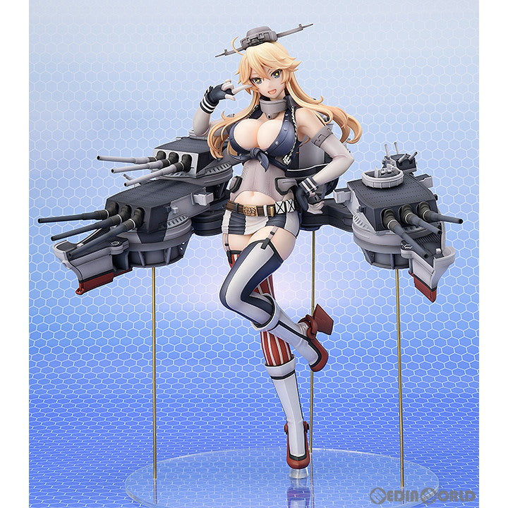 【中古即納】[FIG]Iowa(アイオワ) 通常版 艦隊これくしょん -艦これ- 1/7 完成品 フィギュア 月刊ホビージャパン誌上通販&ホビージャパンオンライン限定 ホビージャパン/AMAKUNI(アマクニ)(20191031)