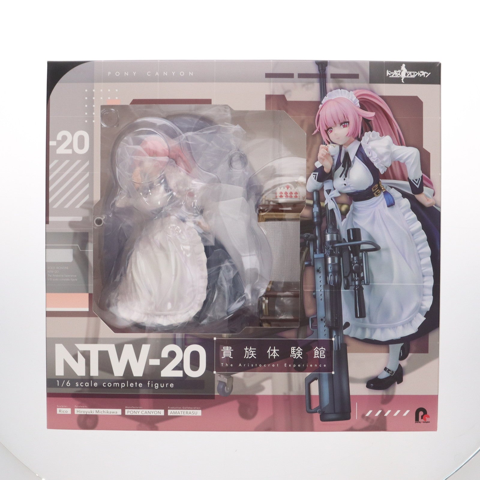 【中古即納】[FIG]NTW-20 貴族体験館 ドールズフロントライン 1/6 完成品 フィギュア ポニーキャニオン/グッドスマイルカンパニー(20231231)