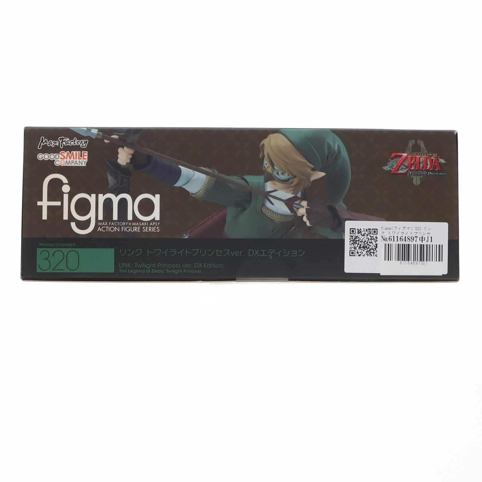 【中古即納】[FIG]figma(フィグマ) 320 リンク トワイライトプリンセスver. DXエディション ゼルダの伝説 トワイライトプリンセス 完成品 可動フィギュア グッドスマイルカンパニー(20170531)