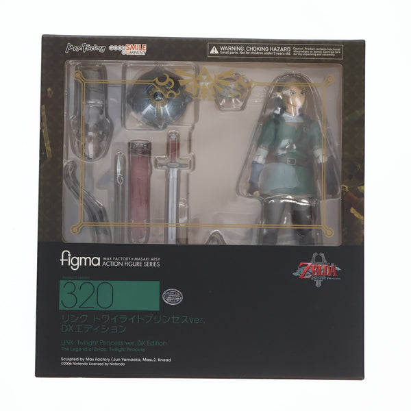 【中古即納】[FIG]figma(フィグマ) 320 リンク トワイライトプリンセスver. DXエディション ゼルダの伝説 トワイライトプリンセス  完成品 可動フィギュア グッドスマイルカンパニー