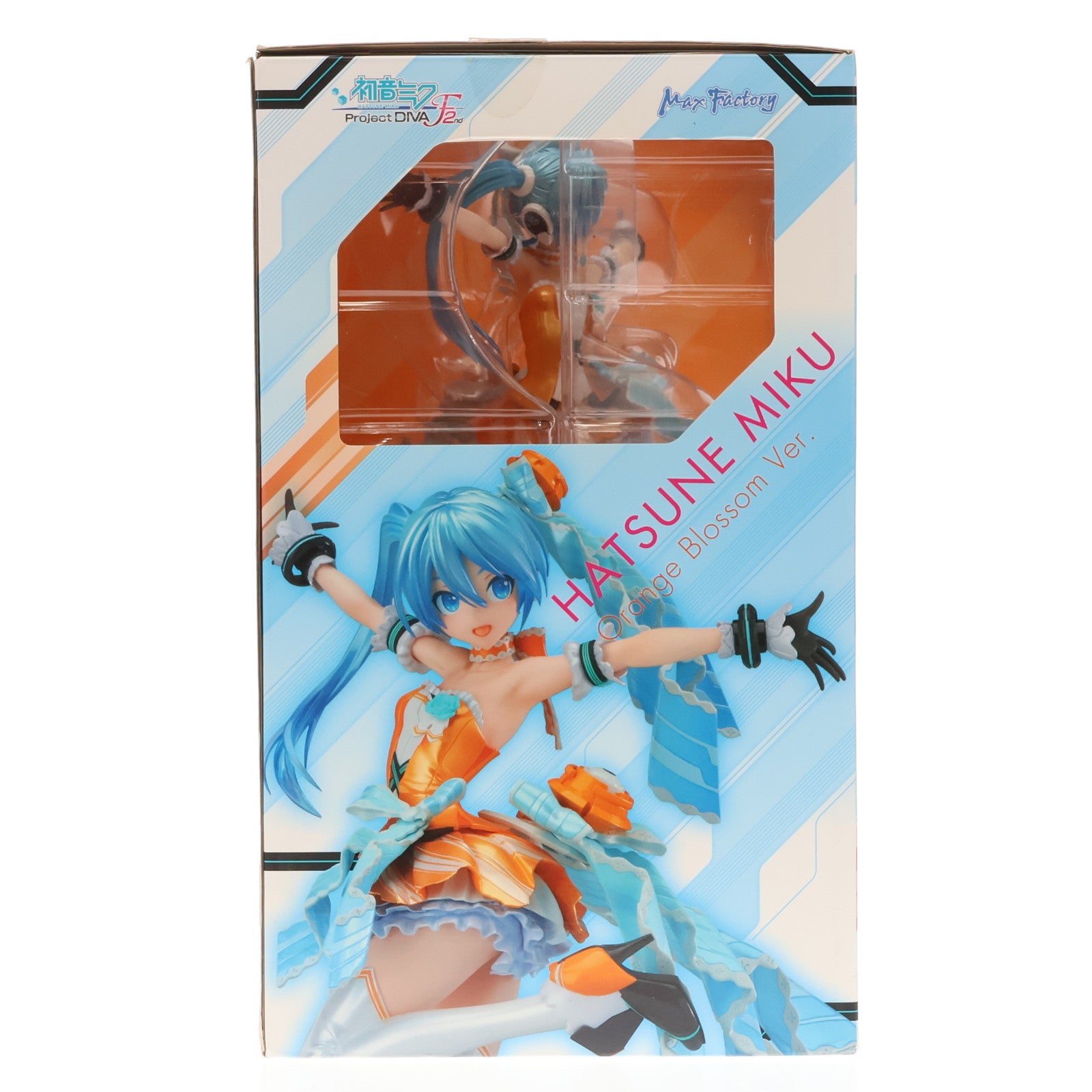 中古即納】[FIG]初音ミク オレンジブロッサムVer. 初音ミク-Project DIVA- F 2nd 1/7 完成品 フィギュア  マックスファクトリー