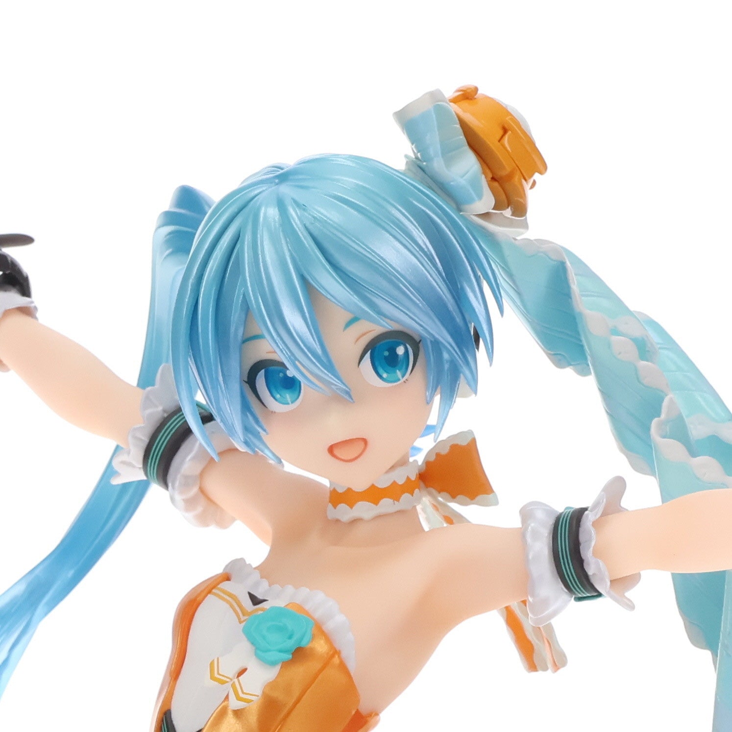 【中古即納】[FIG] 初音ミク オレンジブロッサムVer. 初音ミク-Project DIVA- F 2nd 1/7 完成品 フィギュア マックスファクトリー(20170122)