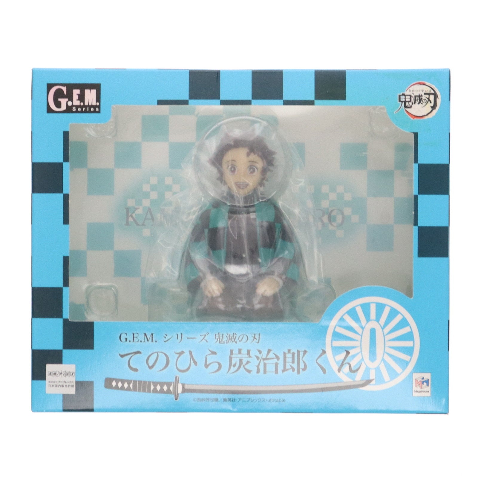 【中古即納】[FIG] G.E.M.シリーズ てのひら炭治郎くん(たんじろうくん) 鬼滅の刃 完成品 フィギュア メガハウス(20200926)