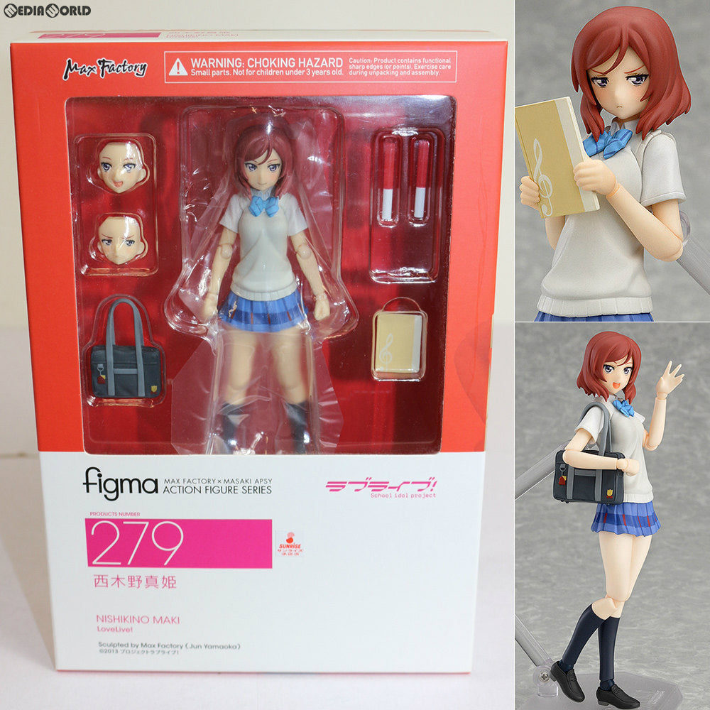 【中古即納】[FIG] figma(フィグマ) 279 西木野真姫(にしきのまき) ラブライブ! 完成品 可動フィギュア マックスファクトリー(20160630)