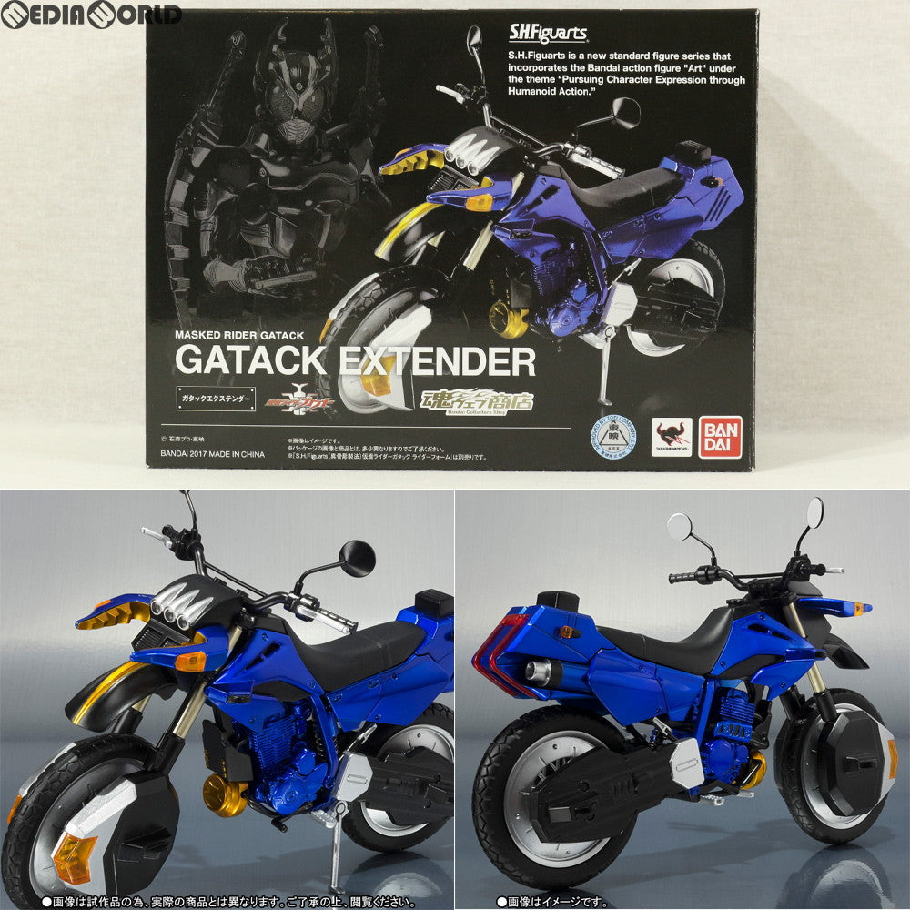 【中古即納】[FIG]魂ウェブ商店限定 S.H.Figuarts(フィギュアーツ) ガタックエクステンダー 仮面ライダーカブト 完成品 可動フィギュア バンダイ(20170331)