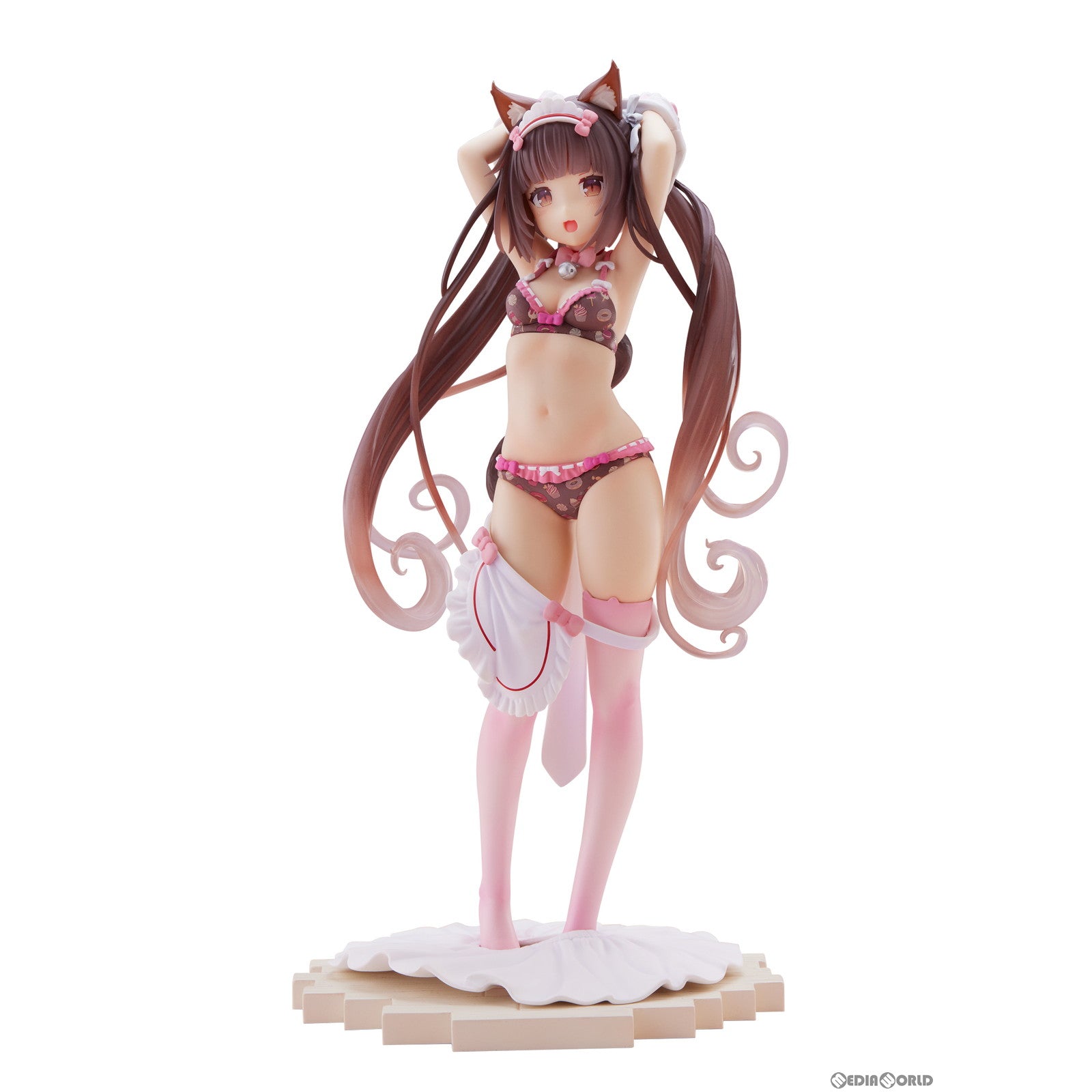 【中古即納】[FIG] ショコラ-Lovely Sweets Time- ネコぱら 1/7 完成品 フィギュア(PF329) PLUM(プラム) (20240731)