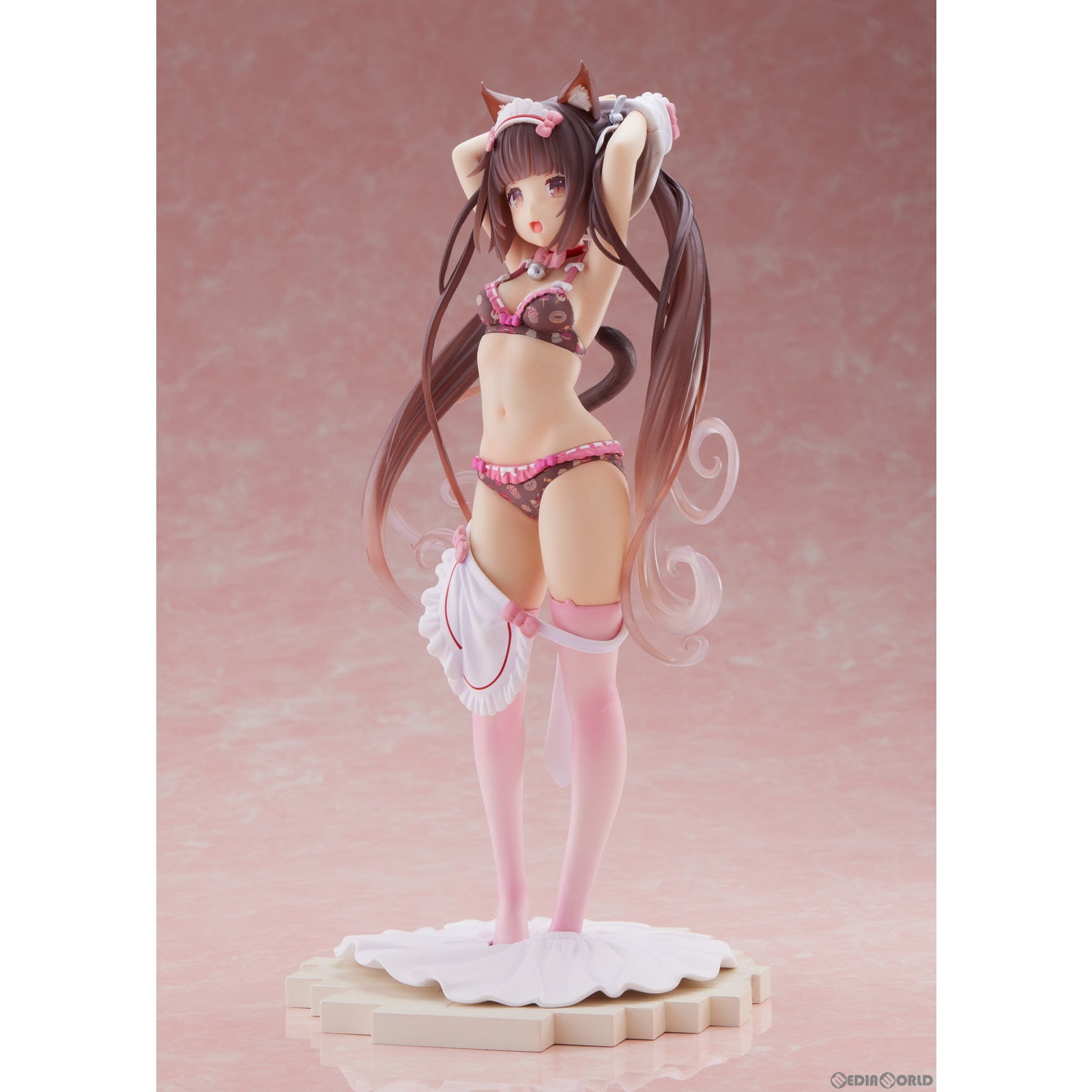 【中古即納】[FIG] ショコラ-Lovely Sweets Time- ネコぱら 1/7 完成品 フィギュア(PF329) PLUM(プラム) (20240731)