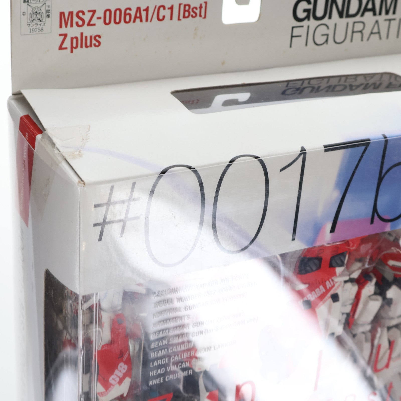 中古即納】[FIG]GUNDAM FIX FIGURATION #0017-b Zplus(ゼータプラス) レッド ガンダム・センチネル 完成品 可動 フィギュア バンダイ